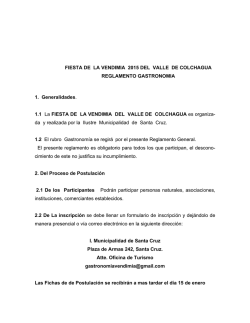 postulacion gastronomia 2015