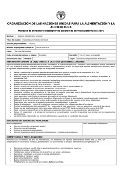 Asistente administrativo/a