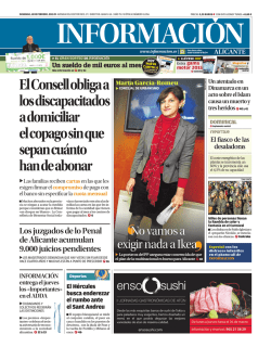 DOmInICaL - Diario Informaci&oacute;n