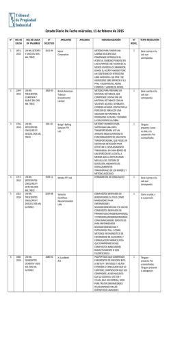 ED 11-02-2015 - Tribunal de Propiedad Industrial