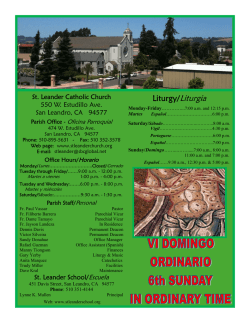 St. Leander Catholic Church - E