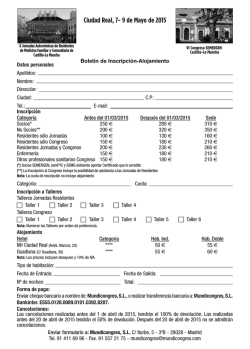 Bolet&iacute;n de Inscripci&oacute;n