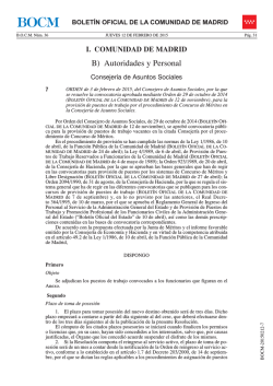B) Autoridades y Personal - Sede Electr&oacute;nica del Boletin Oficial de