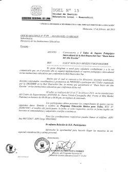 UGEL NO 1 5 - ugel 15 huarochiri