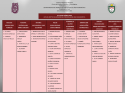 DEPARTAMENTO DE UN - CECyT 11 - Instituto Polit&eacute;cnico Nacional