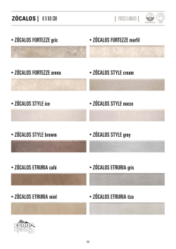 Z&Oacute;CALOS | 8 x 60 cm | porcellanato | &bull; Z&oacute;CALOS