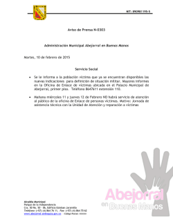 Descargar Ya se encuentran disponibles las nuevas indicaciones