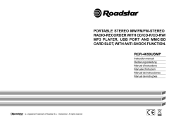 portable stereo mw/fm/fm-stereo radio-recorder with cd/cd-r/cd-rw