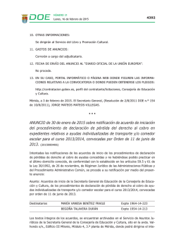 DOE 2011 - N&ordm; 238.qxd - Diario Oficial de Extremadura