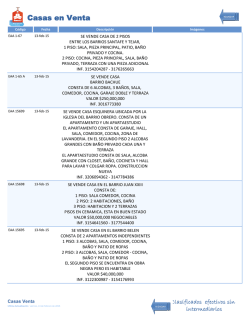 Casas en Venta