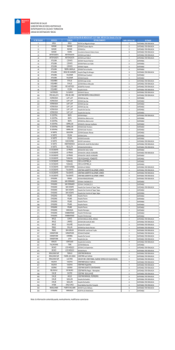 ministerio de salud subsecretaria de redes asistenciales