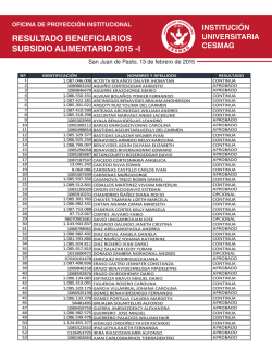 CONVOCATORIA 2,4,4A,4B RESULTADOS DERECHO