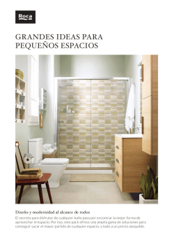 GRANDES IDEAS PARA PEQUE&Ntilde;OS ESPACIOS