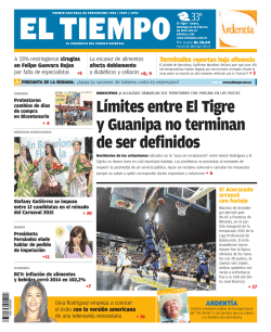 L&iacute;mites entre El Tigre y Guanipa no terminan de ser