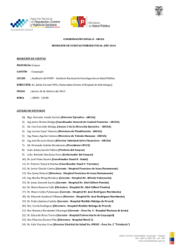 Ciudadanos participantes en socializaci&oacute;n de Rendici&oacute;n de