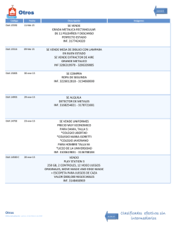 Clasificados efectivos sin intermediarios