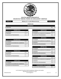 13 - Tribunal Federal de Conciliaci&oacute;n y Arbitraje