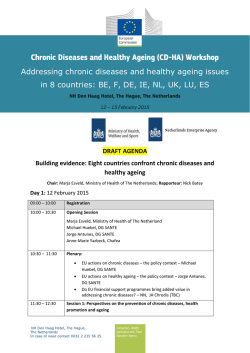 Draft Agenda & Background paper