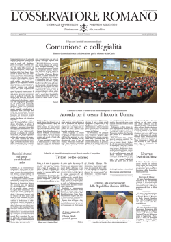 L`OSSERVATORE ROMANO