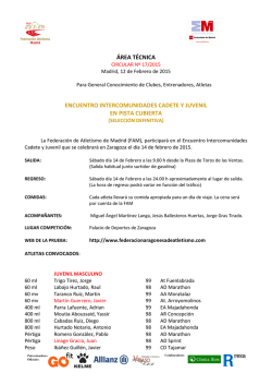 Encuentro Intercomunidades Zaragoza