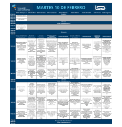 Presentaci&oacute;n de PowerPoint - Jornadas T&eacute;cnicas ISA 2014