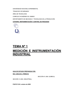GUIA N&deg;1 PDF - instrumentacion y control