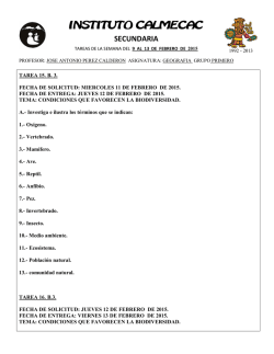 Geograf&iacutea - instituto calmecac