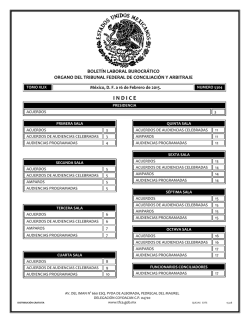 16 - Tribunal Federal de Conciliaci&oacute;n y Arbitraje
