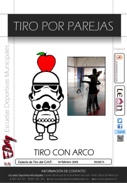 Tiro por parejas. 14-02