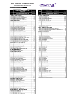 PRODUCTO ESTRELLA KITS DE AFILIACION CONTROL DE PESO