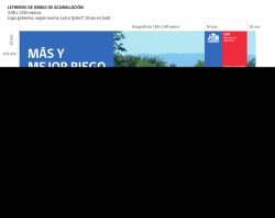 letrero obras de acumulacion