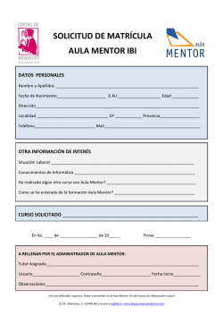 Anexo1SOLICITUD DE MATR&Iacute;CULA - Ibi Juventud
