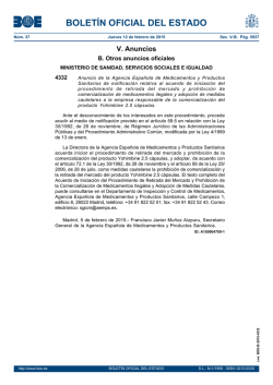 PDF del anuncio
