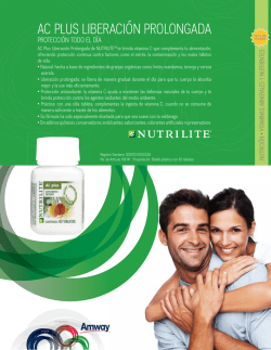 AC PLUS LIBERACI&Oacute;N PROLONGADA