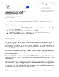 guia2 - Aplicaci&oacute;n SCADA con CX Supervisor