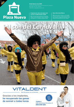 &iexcl;Al son del Carnaval! P&aacute;gs. 16-20