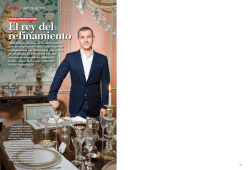 Gonzalo Bruno-Quijano EL ARTE DE RECIBIR