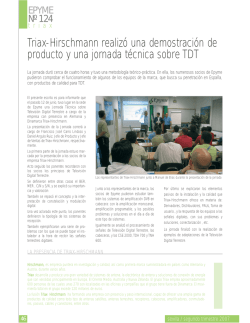 Triax-Hirschmann realiz&oacute; una demostraci&oacute;n de producto y una