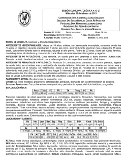 sesion clinicopatologica