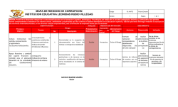 mapa de riesgos 2015 - Instituci&oacute;n Educativa Leonidas Rubio Villegas