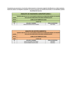 Cronograma de Entrevistas Ver documento
