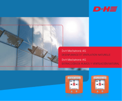 D+H Mechatronic AG D+H Mechatronic AG EXTRACCI&Oacute;N DE