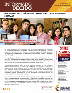 01 Bolet&iacute;n INFORMADO DECIDO. Febrero 18 de 2015