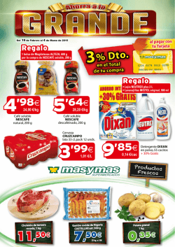 Ofertas del 19 de Febrero al 4 de Marzo