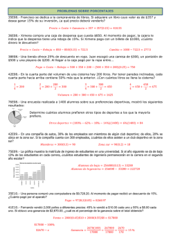 Problemas relacionados a la recta num&eacute;rica