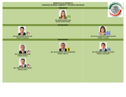 senado de la rep&uacute;blica comisi&oacute;n de medio ambiente y recursos