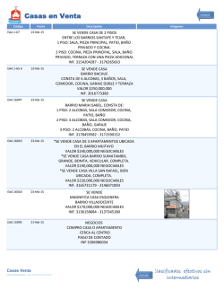 Casas en Venta