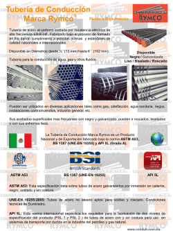 Tuber&iacute;a de Conducci&oacute;n Marca Rymco