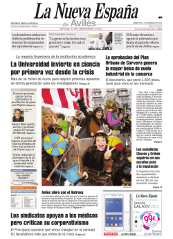 de Avil&eacute;s - La Nueva Espa&ntilde;a