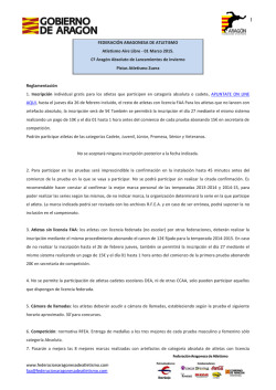 www.federacionaragonesadeatletismo.com faa